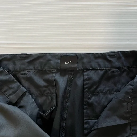 NIKEGolf Dri-Fit Men’s Black Shorts Flat Front Size 30 - Picture 4 of 11
